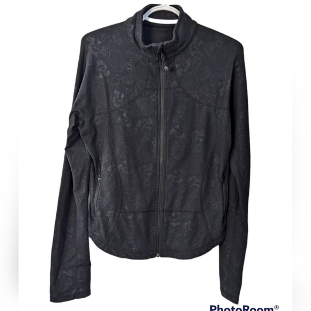 Lululemon stride ride black jacket Medium